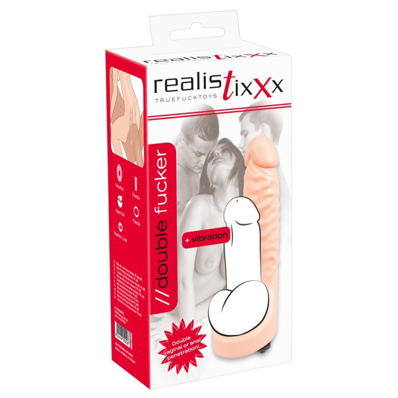 sextoy vibrant double fucker 14 x 45cm 1