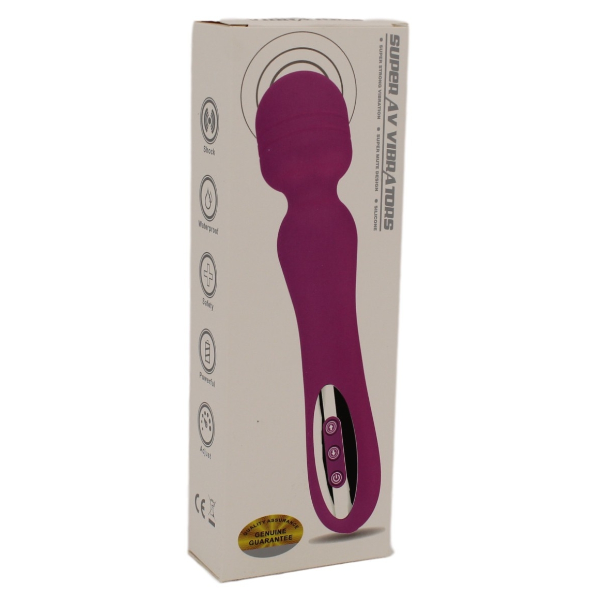 sextoy wand genius mauve 41 mm 1