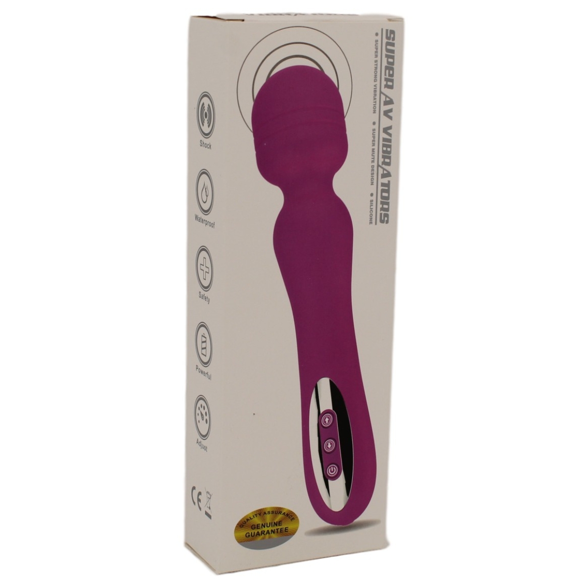 sextoy wand genius tete 41mm noir 4