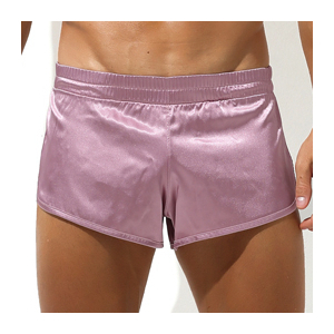 short avec jock slit rose