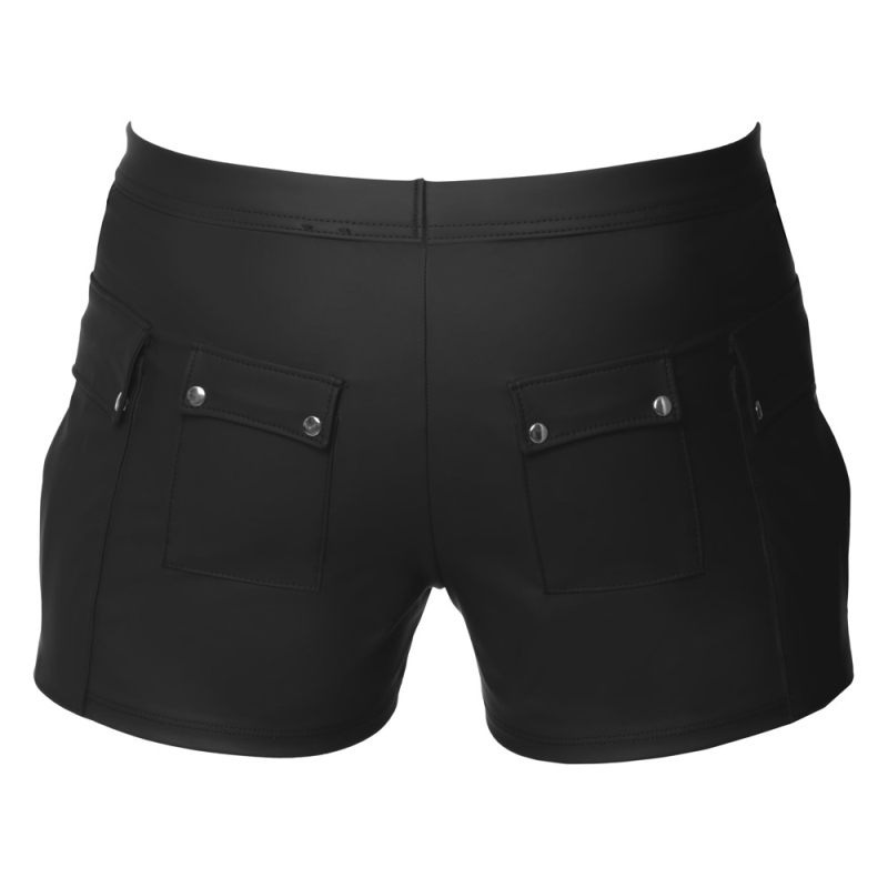 short avec poches junio noir 5