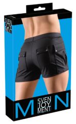 short avec poches junio noir 6