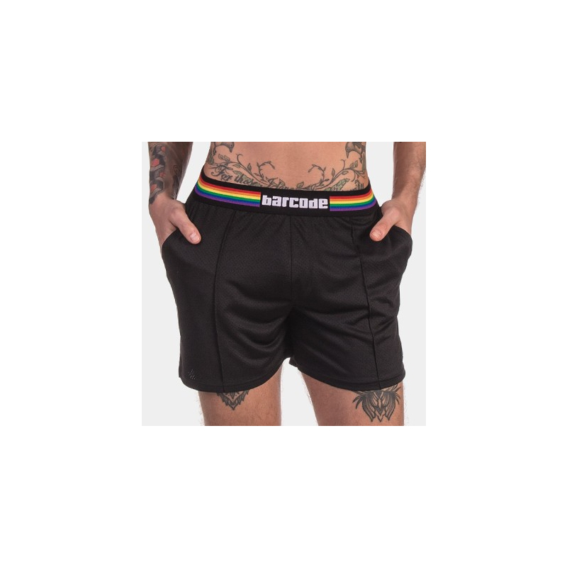 short barcode pride noir