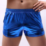 short brillant fakiz bleu
