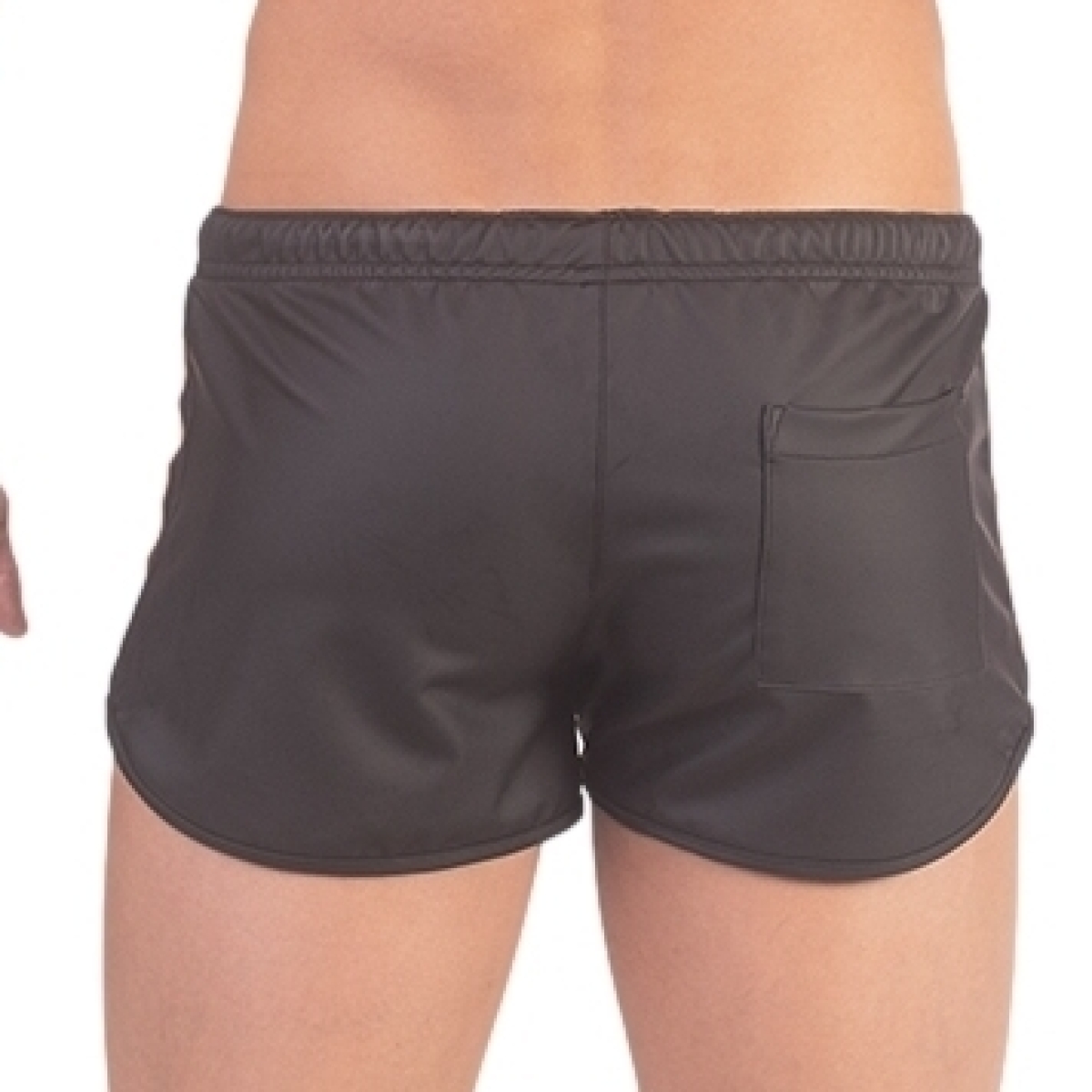 short byron laboratory black orange 1