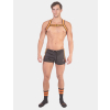 short byron laboratory black orange 2