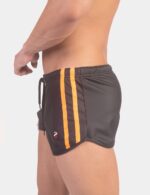 short byron laboratory black orange 3
