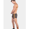 short byron laboratory black orange 4