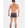 short byron laboratory black orange 5