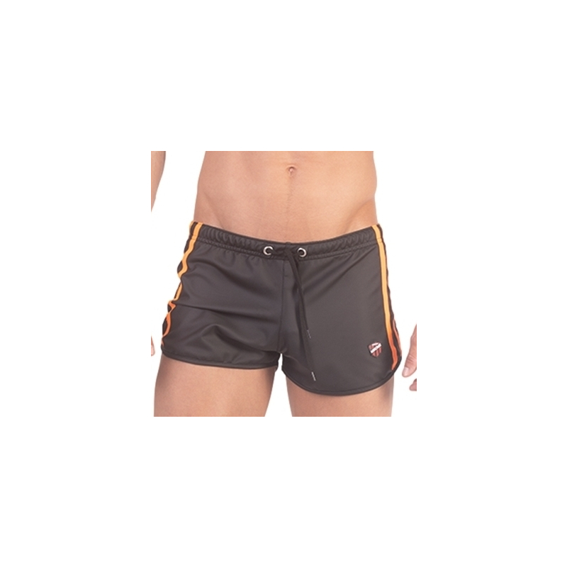 short byron laboratory black orange
