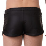 short byron laboratory noir jaune fluo 1