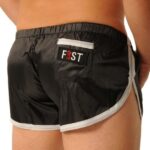 short court fist noir blanc 1