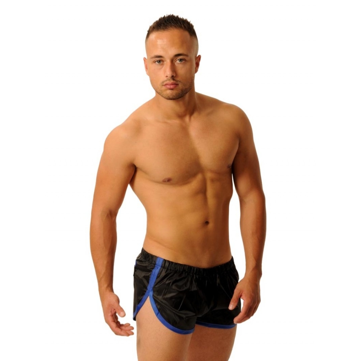 short court fist noir bleu 2