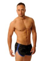 short court fist noir bleu 2