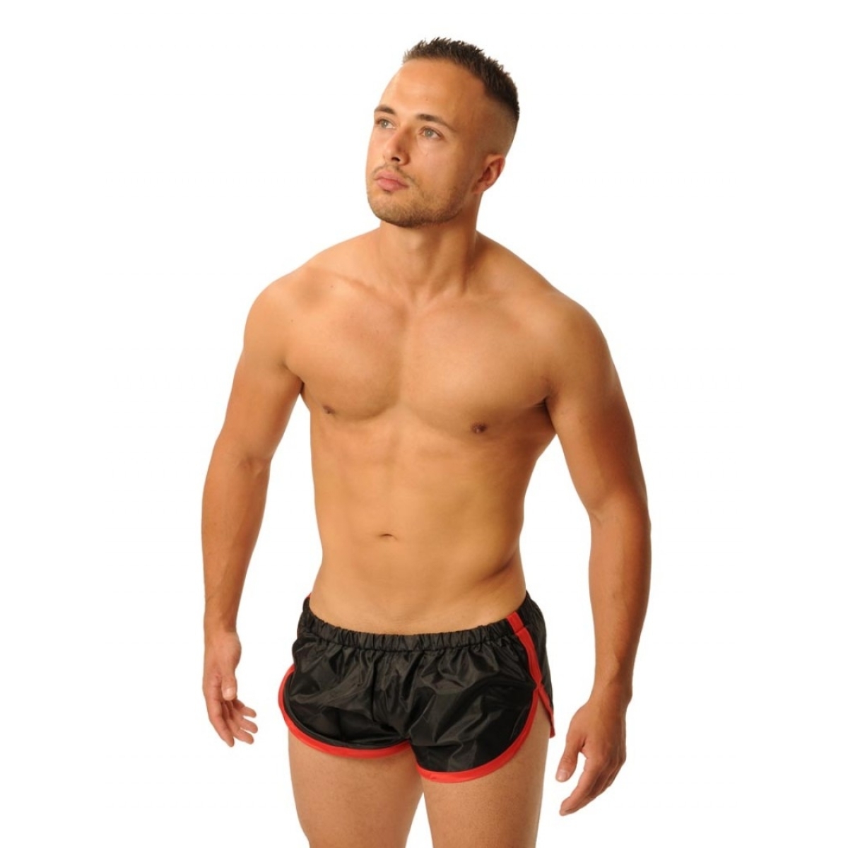 short court fist noir rouge 2