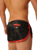 short court fist noir rouge 5