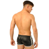 short en cuir fist noir blanc 4