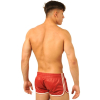 short en cuir fist rouge blanc 4