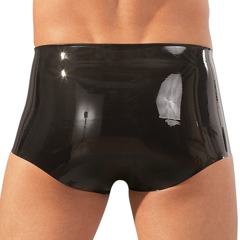 short en latex avec gaine de penis 1