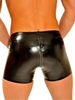 short en latex coupe cycliste avec zip 4