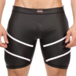 short nuru noir blanc