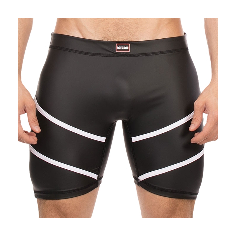 short nuru noir blanc