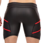 short nuru noir rouge 1