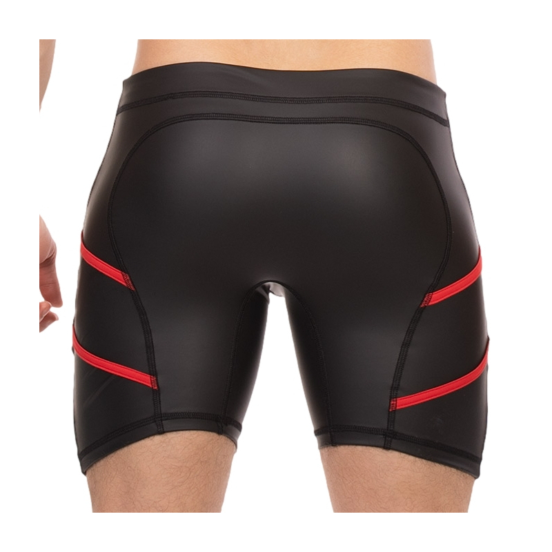 short nuru noir rouge 1