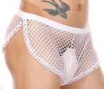 short sexy resille ogusto blanc