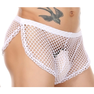 short sexy resille ogusto blanc