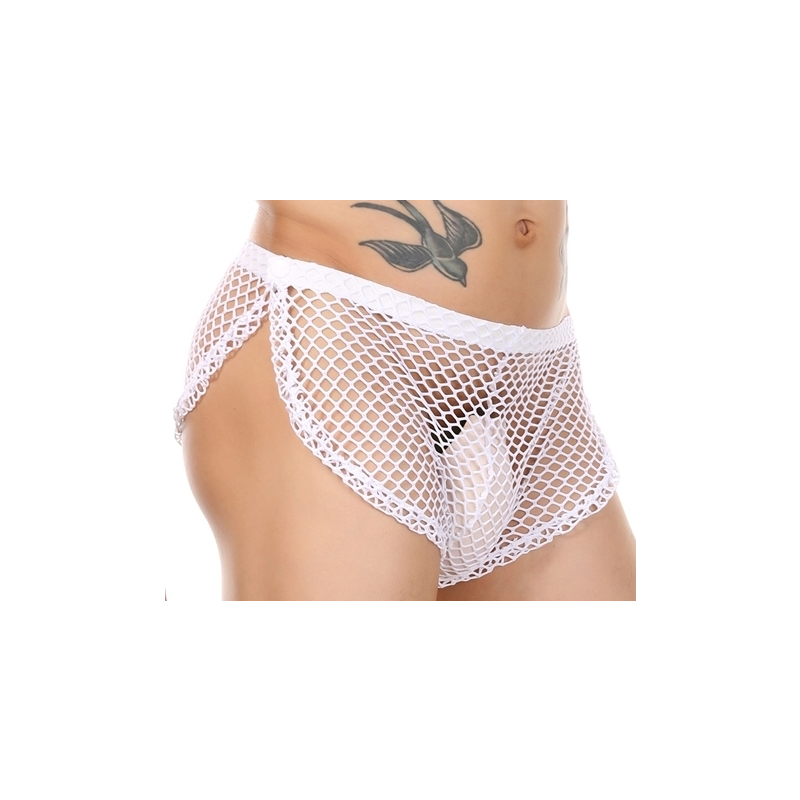 short sexy resille ogusto blanc