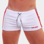 short timur blanc
