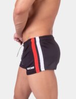 short timur noir rouge blanc 3