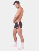 short timur noir rouge blanc 4