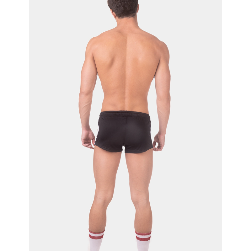 short timur noir rouge blanc 5