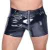 short vinyl bount noir