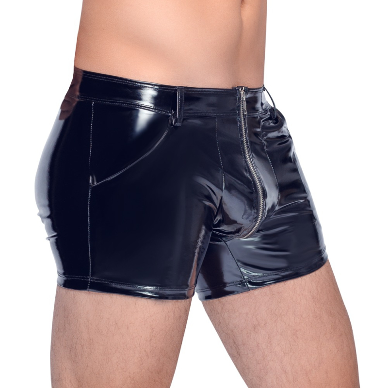 short vinyl bount noir 2