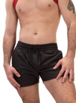 short zulu noir rouge 2