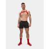 short zulu noir rouge 3