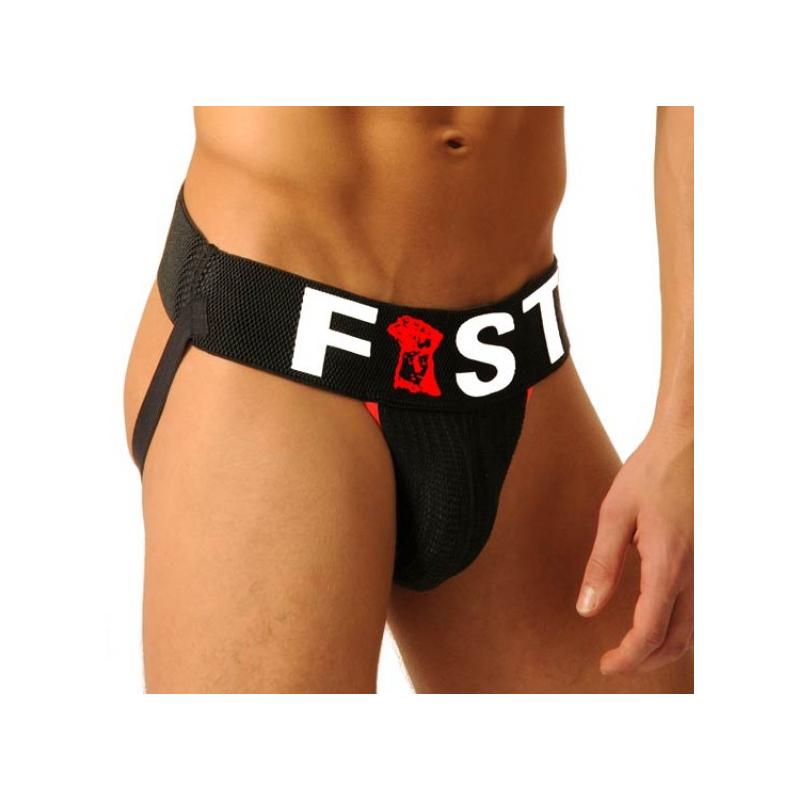 shorts red fist