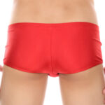 shorty avec zip mino rouge 1