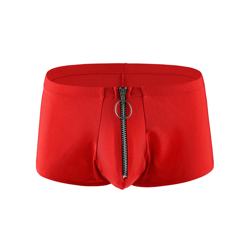 shorty avec zip mino rouge 3