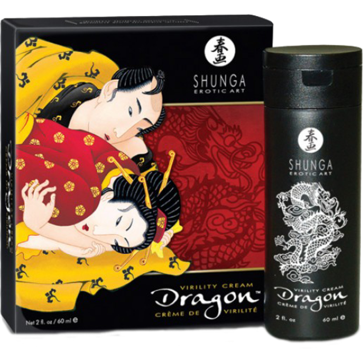 shunga creme de virilite dragon 60ml