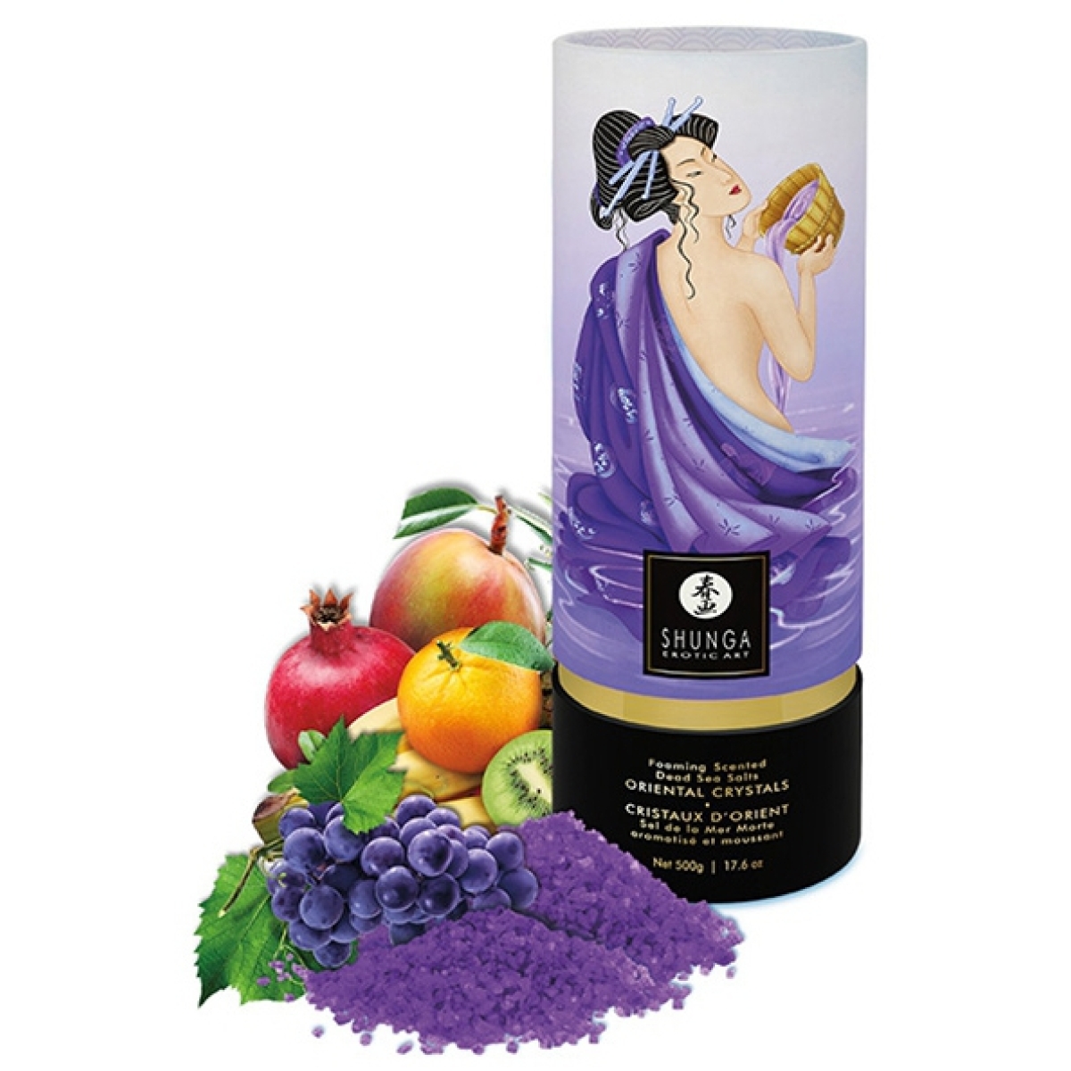 shunga crystal bath salts exotic fruits