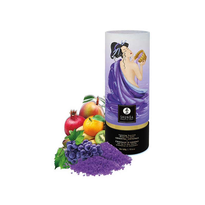 shunga crystal bath salts exotic fruits