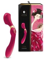 shunga zoa intimate massager raspberry 2