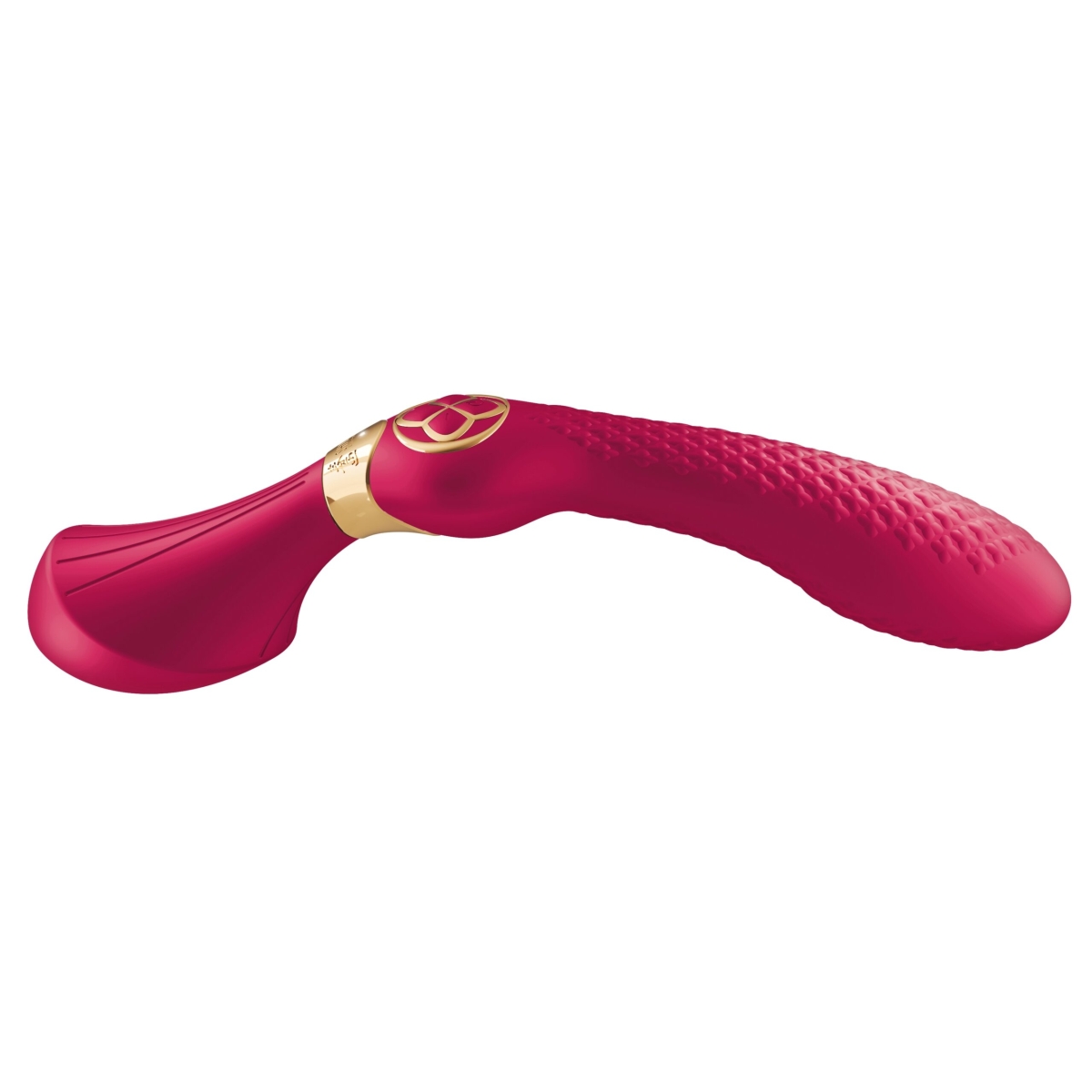 shunga zoa intimate massager raspberry 3 scaled