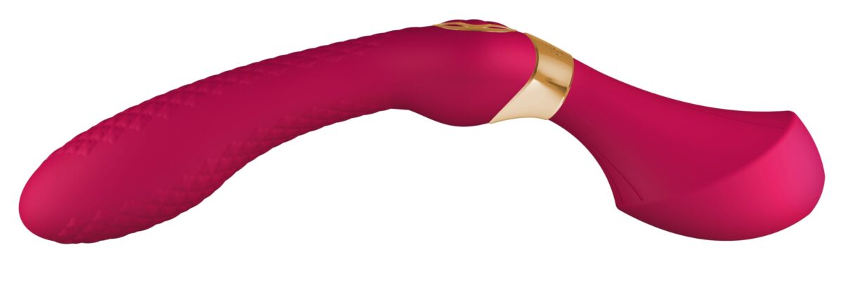 shunga zoa intimate massager raspberry scaled