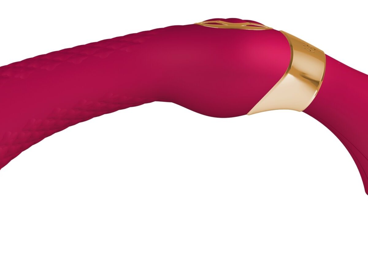 shunga zoa intimate massager raspberry scaled