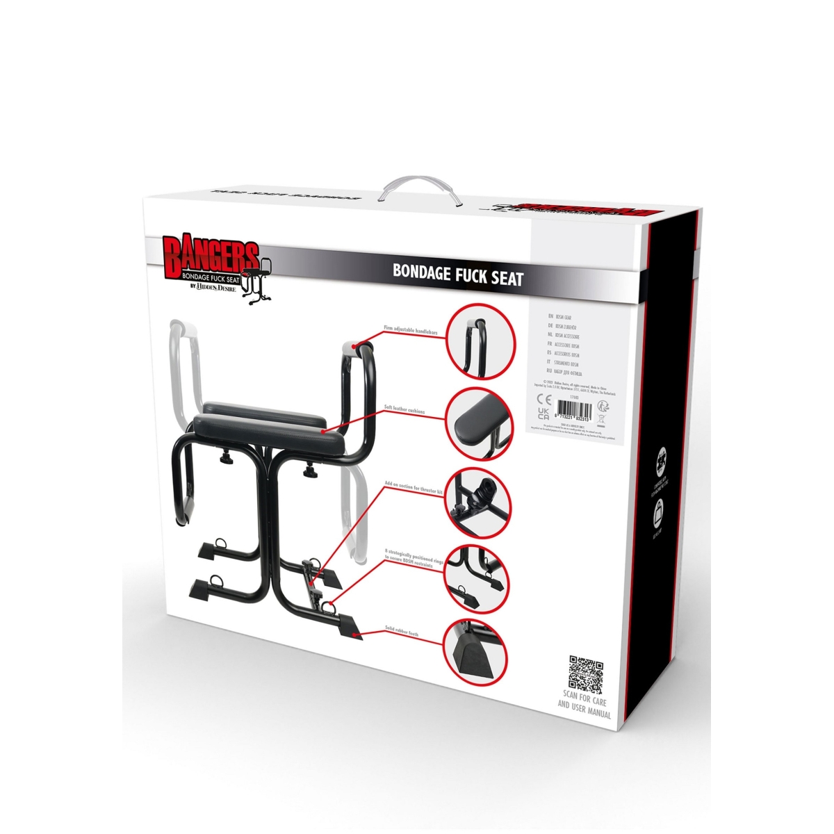 siege de bondage et fuck bangers seat 9